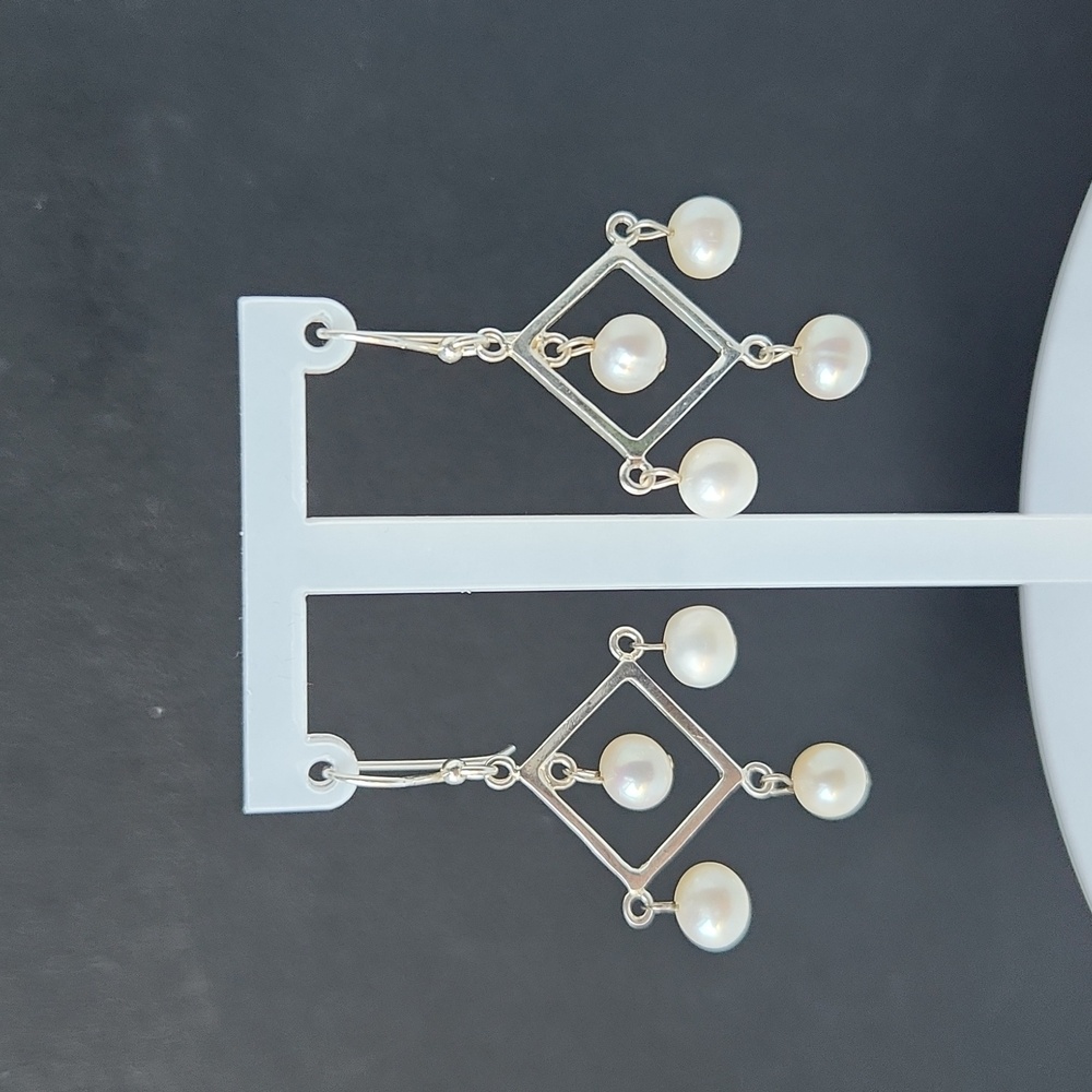 Earrings S925 Fresh water pearls
